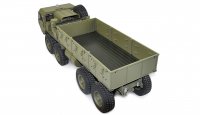 U.S. Milit&auml;r Truck 8x8 1:12 mit Ladefl&auml;che military gr&uuml;n