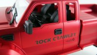 Pickup Truck mit R&auml;dern &amp; Ketten 4WD 1:16 rot
