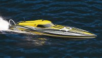 Alpha Mono-Rennboot 1060mm 4-6S gelb