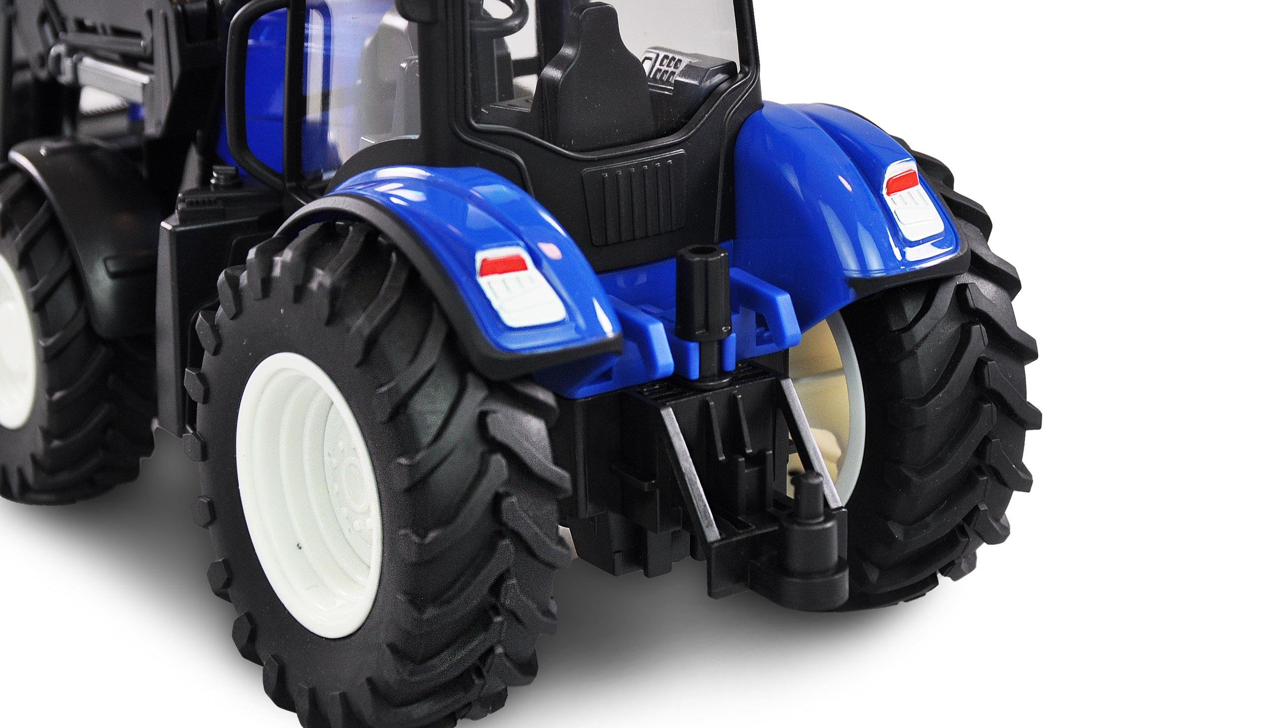 RC Traktor mit Palettengabel, Licht & Sound, 1:24 RTR