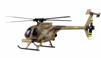 AFX MD500E Milit&auml;r brushless 4-Kanal 325mm Helikopter 6G RTF braun
